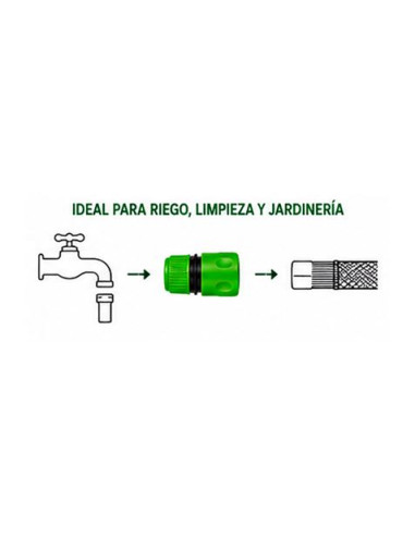 CONECTOR RAPIDO PARA MANGUERA 1/2\" SUNGARDEN