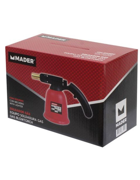 SOPLETE GAS CON ENCENDEDOR MADER