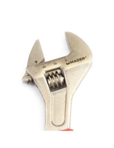 LLAVE INGLESA 8- 200MM MANGO RECUBIERTO ROJO MADER 2