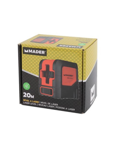 NIVEL LASER AUTONIVELANTE 20 METROS MADER