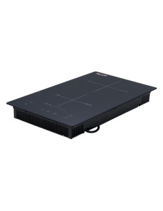 COCINA DE INDUCCIÓN 2 FUEGOS 3300W ENCASTRE + SOBREMESA MUVIP 2