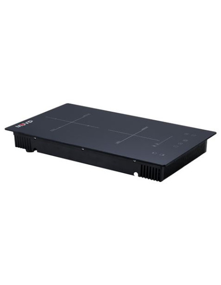 COCINA DE INDUCCIÓN 2 FUEGOS 3300W ENCASTRE + SOBREMESA MUVIP