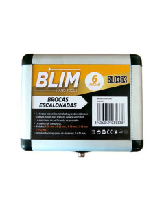 JUEGO 6 PCS BROCAS ESCALONADAS BLIM 2