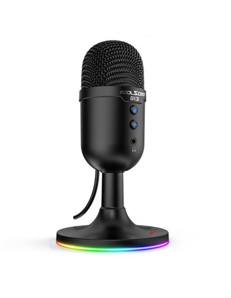 MICRÓFONO GAMING RGB USB G13 | CANCELACIÓN DE RUIDO COOLSOUND