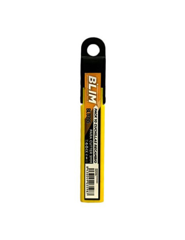 PACK 10 CUCHILLAS RECAMBIO PARA CUTTERS 9MM BLIM