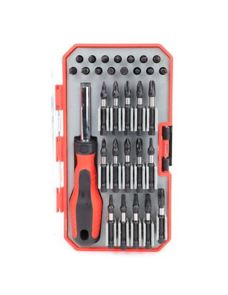 JUEGO PUNTAS CON LLAVE 31PCS MADER