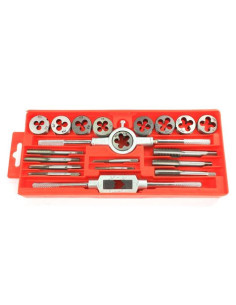 JUEGO MACHOS Y COJINETES 20 PCS MADER