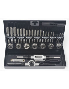 JUEGO MACHOS Y COJINETES 32 PCS MADER