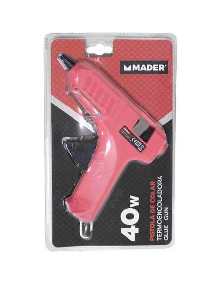 PISTOLA DE SILICONA ELECTRICA 40W MADER