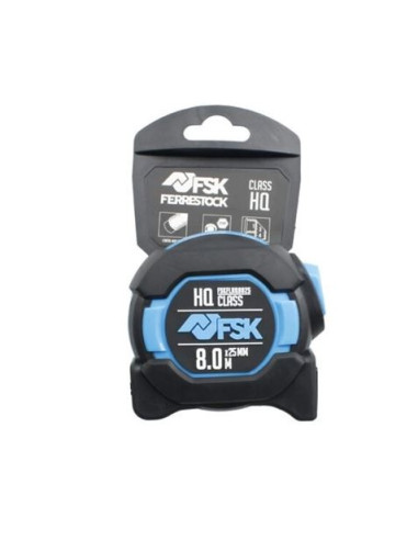 FLEXOMETRO SERIE HQ. 8MX25MM DOBLE CARA FONTASTOCK