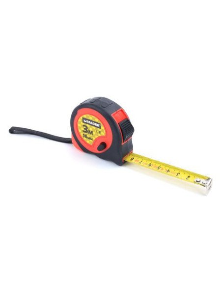 FLEXOMETRO, 3 Mtrs.X 16 mm. MADER