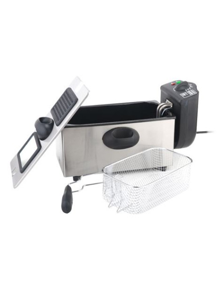 FREIDORA 3 LITROS INOXIDABLE 2000W DESMONTABLE MUVIP
