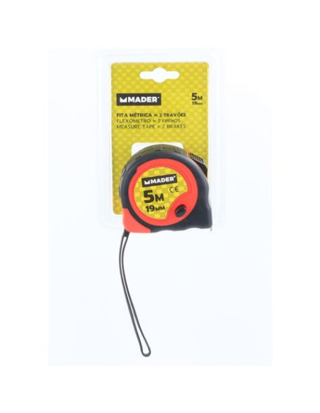 FLEXOMETRO, 5 Mtrs.X 19 mm. MADER