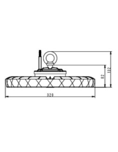 LAMPARA LED UFO 200W 6000K ELBAT 2