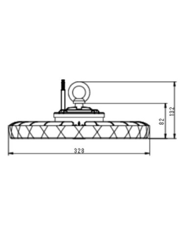 LAMPARA LED UFO 200W 6000K ELBAT