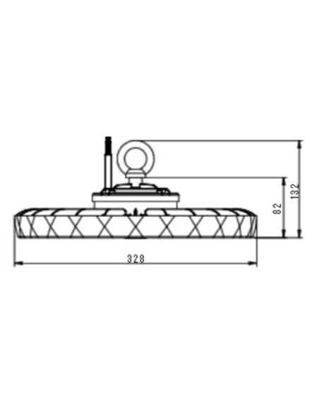 LAMPARA LED UFO 200W 6000K ELBAT