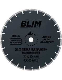 DISCO CORTE HORMIGON PARA SIERRAS MULTIFUNCION 85MM. BLIM