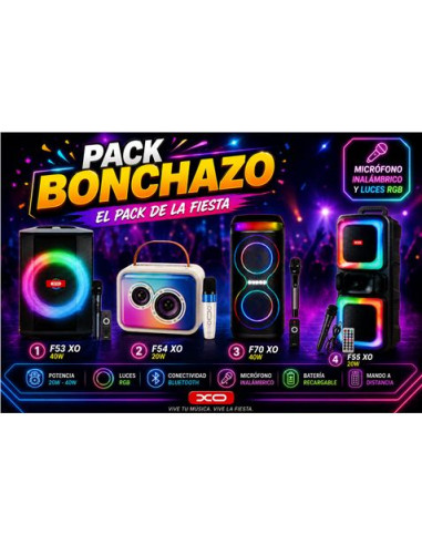 PACK ALTAVOCES XO