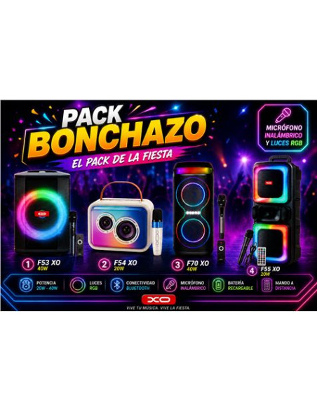 PACK ALTAVOCES XO
