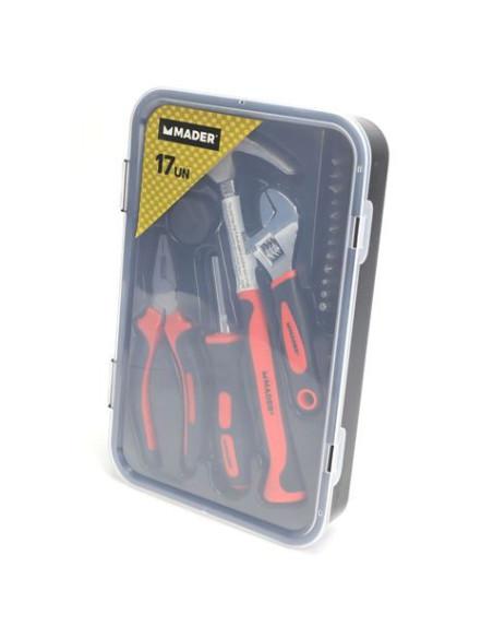 KIT HERRAMIENTAS 17PCS MADER