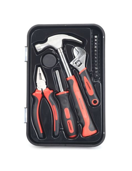 KIT HERRAMIENTAS 17PCS MADER