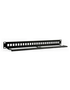 PANEL PARCHEO 24P KRONE 19 FTP CAT 6 CROMAD