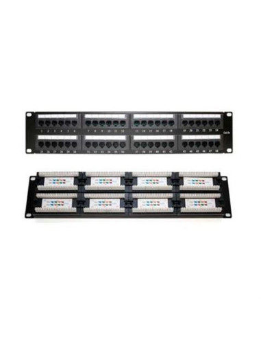 PANEL PARCHEO 48P 19 2U UTP CAT 6 CROMAD