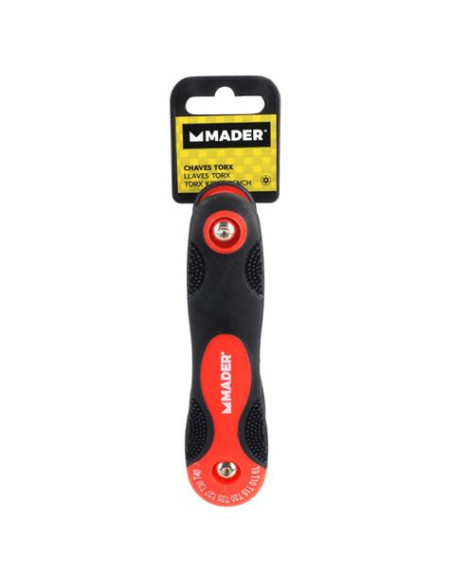 JUEGO 8 LLAVES TORX CON ORIFICIO MADER