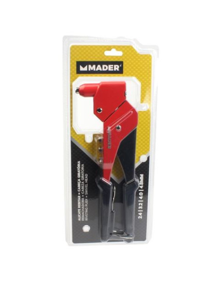 REMACHADORA MANUAL CABEZAL 360º MADER
