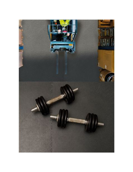 PAVIMENTO PVC ALTA RESISTENCIA ACABADO PIEL DE NARANJA 600X600X7MM ARTPLAST