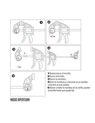 SARGENTO APRIETE 18/450 MM 2PCS FONTASTOCK