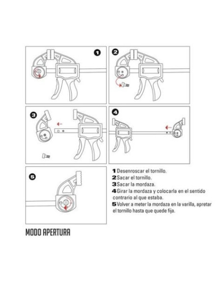 SARGENTO APRIETE 6/150 MM 2PCS FONTASTOCK