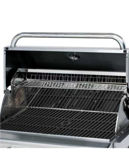 BARBACOA DE GAS INOX PRO 3 FUEGOS SOBREMESA MUVIP
