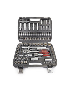 MALETIN LLAVES DE VASO 108PCS 1/4 - 1/2 MADER