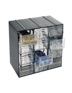 MUEBLE ORGANIZADOR PLASTICO 190X142X228MM CON 12 CAJONES ARTPLAST