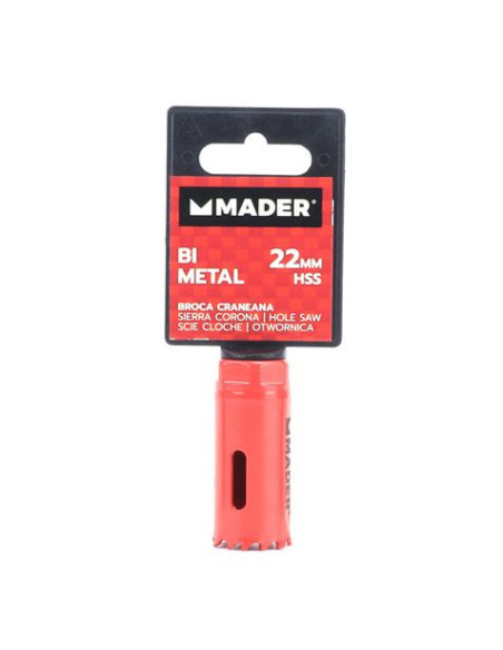 SIERRA CORONA BI-METAL HSS 22MM MADER