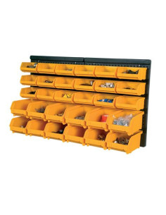 PANEL ORGANIZADOR POLIPROPILENO DE 30 CUBOS ARTPLAST