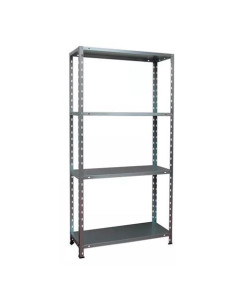 ESTANTERIA ACERO GALVANIZADO 4 BALDAS 70X30X145CM BLIM