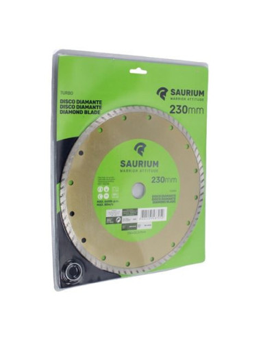 DISCO DIAMANTE SEGMENTADO 230MM TURBO SAURIUM