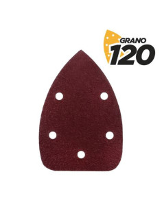 PACK 10 LIJAS GRANO 120 PARA LIJADORA BL0124