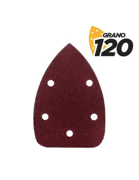 PACK 10 LIJAS GRANO 120 PARA LIJADORA BL0124
