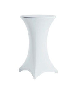 FUNDA PARA MESA DE COCTEL 110X80 BLANCA SUNGARDEN