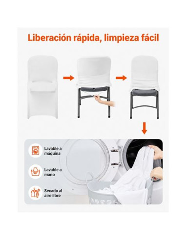 FUNDA PARA SILLA PLEGABLE PRO BLANCA SUNGARDEN