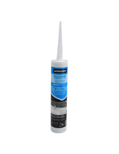 SILICONA MULTIUSOS BLANCO 280ML MADER