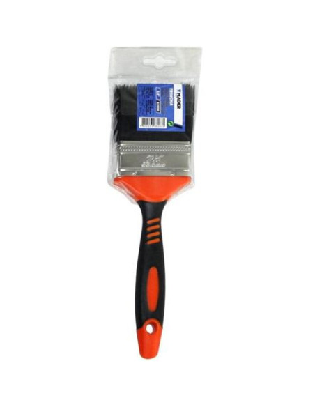 PALETINA CERDA NEGRA MANGO DE FIBRA 63MM MADER