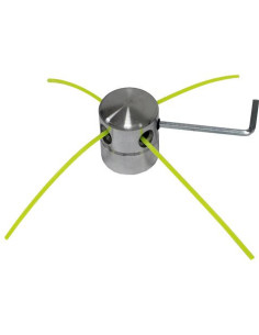 CABEZAL ALUMINIO DESBROZADORA 4X3 MM MADER 2