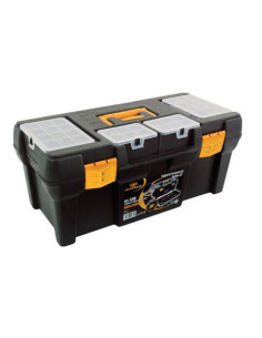 CAJA DE HERRAMIENTAS POLIPROPILENO 23 CON 4 ORGANIZADORES ARTPLAST