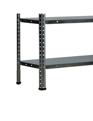 ESTANTERIA ACERO GALVANIZADO 3 BALDAS 70X30X70CM BLIM