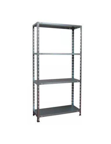 ESTANTERIA ACERO GALVANIZADO 4 BALDAS 70X30X145CM BLIM