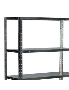 ESTANTERIA ACERO GALVANIZADO 5 BALDAS 90X30X180CM BLIM 2